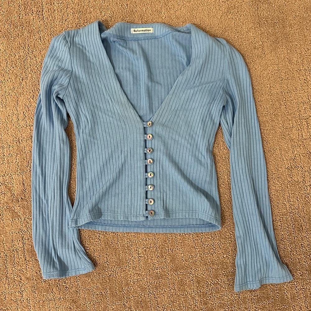 Gellar Knit Top. Reformation